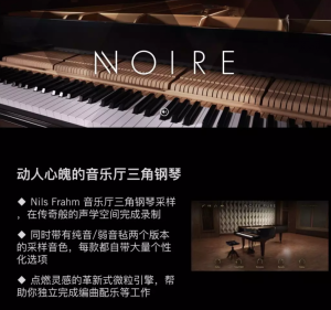 2024音乐厅三角钢琴音源Native Instruments Noire v1.2.0 KONTAKT-果果音源网