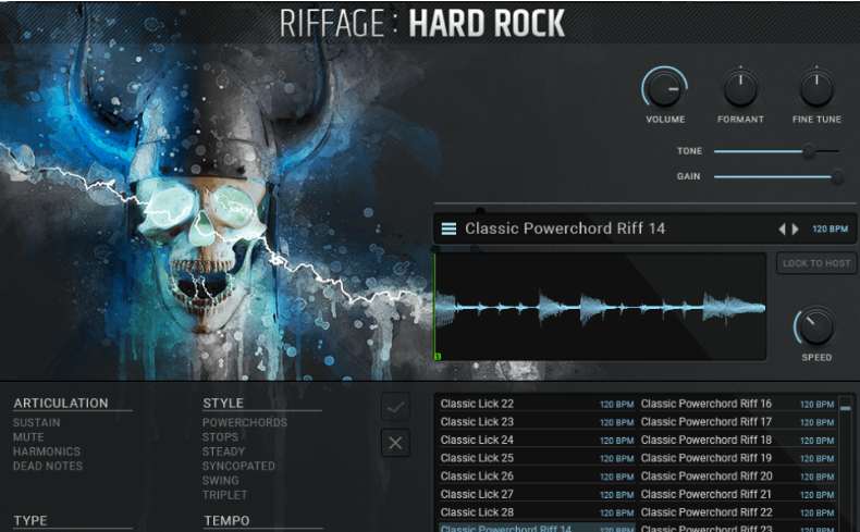 [吉他经典摇滚即兴重复段乐句音源]Impact Soundworks Riffage Hard Rock [KONTAKT]（5.65Gb）-果果音源网