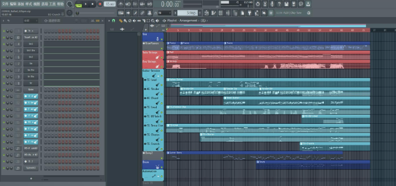 流行抒情编曲常用模板-果果音源网