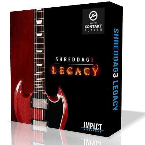 [重金属降调节奏吉他音源]Impact Soundworks Shreddage 3.5 Legacy v2.0.5 [KONTAKT]（2.66Gb）-果果音源网