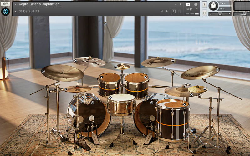 [混音鼓音源]Mixwave Gojira Mario Duplantier II [KONTAKT]（25,45GB）-果果音源网