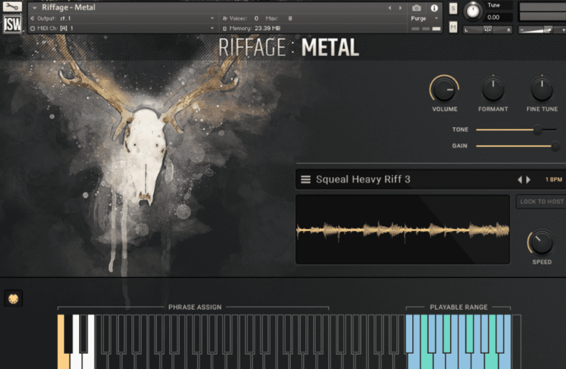 [摇滚金属节奏吉他音源] Impact Soundworks Riffage: Metal [KONTAKT]（4.4Gb）-果果音源网