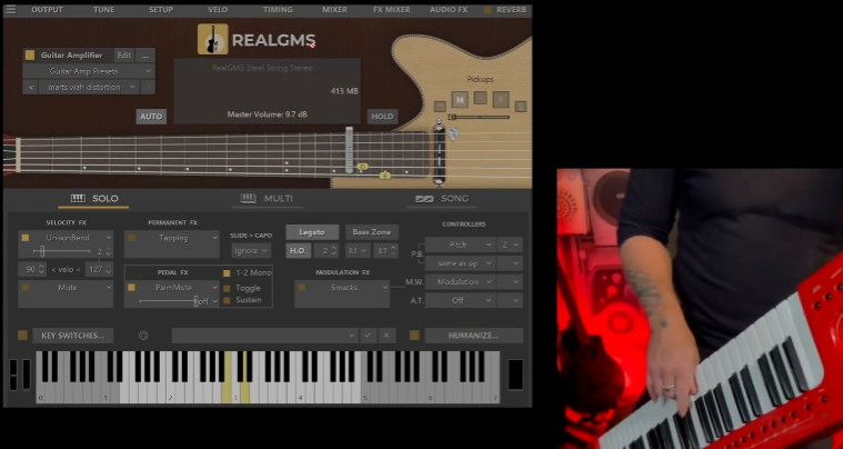 MusicLab - RealGMS 的无限吉他音色WIN-果果音源网