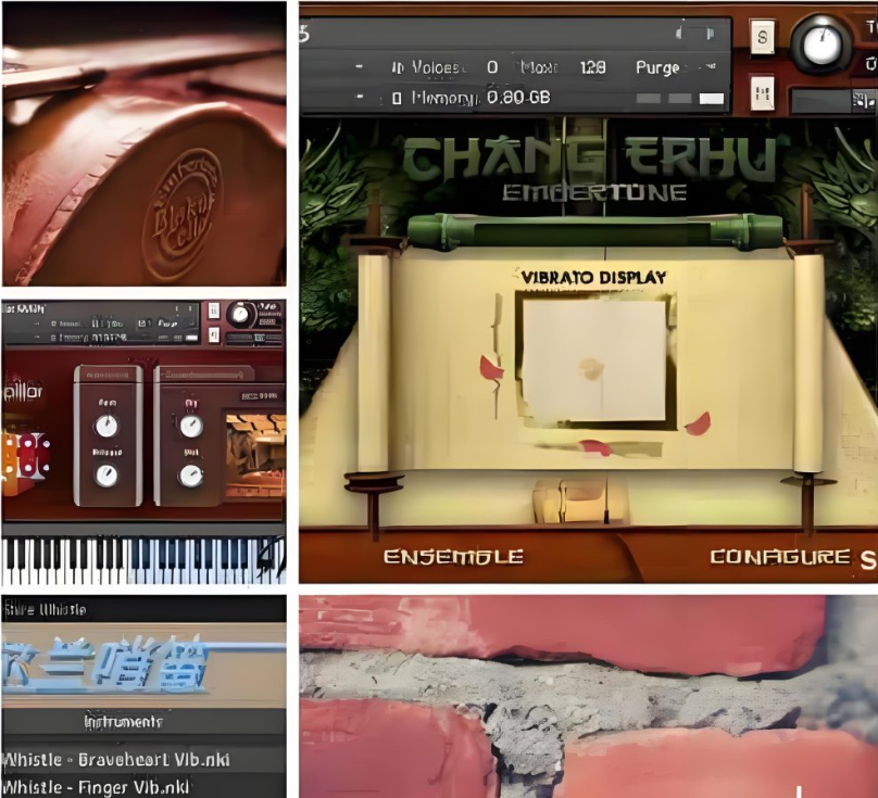 [35套Embertone特色音源合集]民族竖笛哨笛芦笛竹笛长笛钟琴萨克斯口琴钢琴提琴等[KONTAKT]（263GB+）-果果音源网