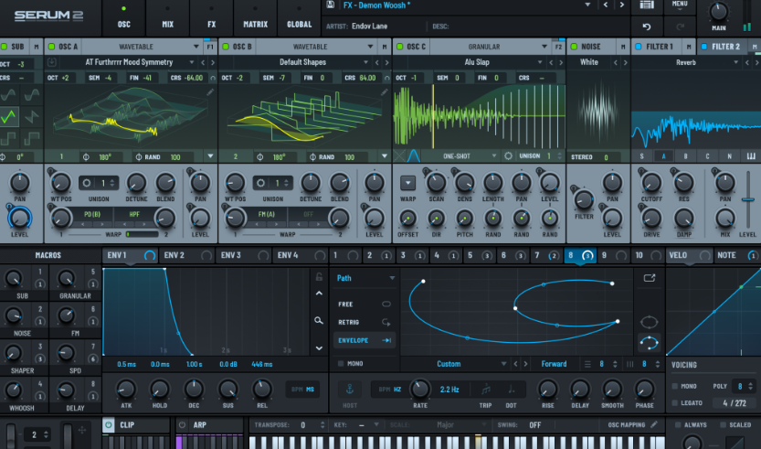 [重磅更新：血清合成器2完整版]Xfer Records Serum v2.0.16 FULL-VR Rev4/V.R_TCD/Audoiwarez [WiN]（1.2GB+）-果果音源网