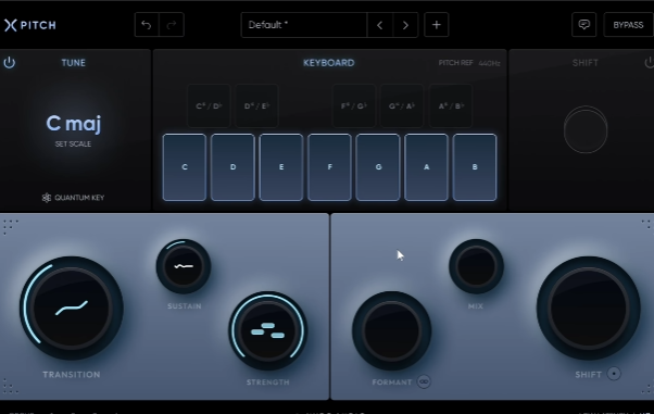 真正无延迟的人声修音插件Nuro Audio Xpitch-果果音源网