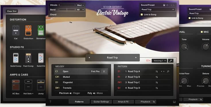 Native Instruments Session Guitarist - Electric Vintage Library 复古电吉他-果果音源网