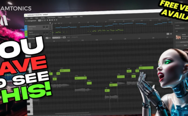 AI中文歌唱合成软件]Dreamtonics Synthesizer V Studio Pro 1.9.0+安装方法 [WiN]（4.4GB）