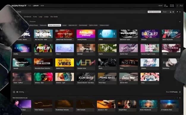 [康泰克原厂音色库]Native Instruments KONTAKT Factory Library 2 v1.4.0 [KONTAKT]（40Gb）